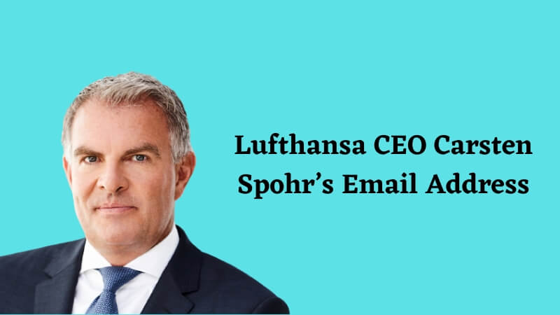 Lufthansa CEO Email Address