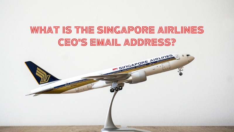 Singapore Airlines CEO Email Address